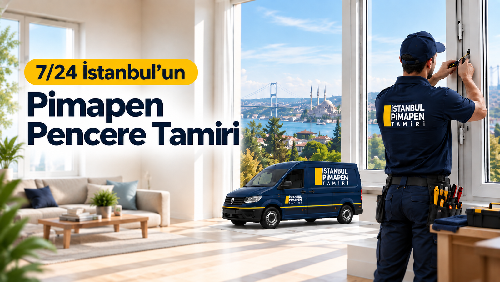 Pimapen pencere tamiri İstanbul – 7/24 servis